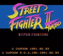 Image n° 7 - screenshots  : Street Fighter 2 Turbo